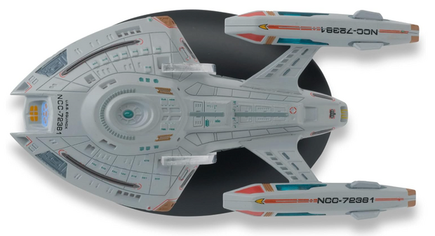 Eaglemoss model - Star Trek The Official Starships Collection STFEN007 USS Equinox