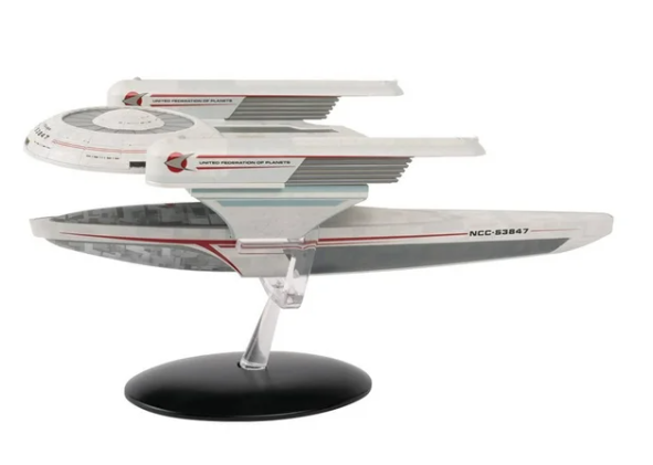 Eaglemoss model - Star Trek The Next Generation XL Edition SSSEN628 USS Pegasus Oberth Class NCC-53847