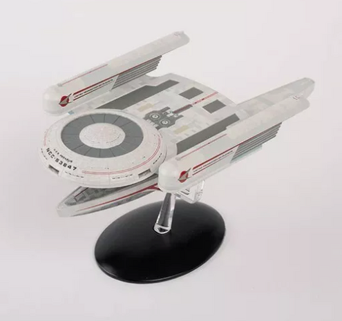 Eaglemoss model - Star Trek The Next Generation XL Edition SSSEN628 USS Pegasus Oberth Class NCC-53847