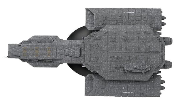 Eaglemoss model - Scifi Stargate Atlantis STGEN001 Daedalus