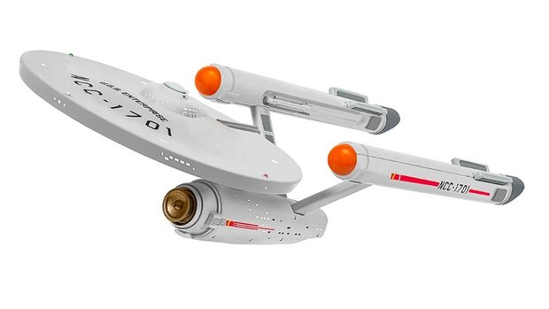 Corgi Die Cast Model - Star Trek The Original Series CC96610 USS Enterprise NCC-1701