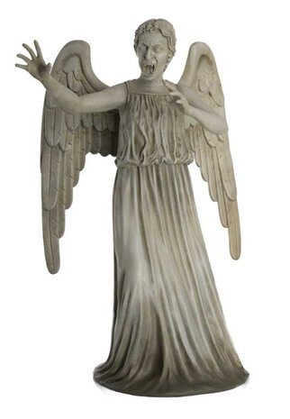 Eaglemoss Hero Collector beeld - Scifi Doctor Who Figurine Collection MSCUK042 Weeping Angel with Swappable Heads