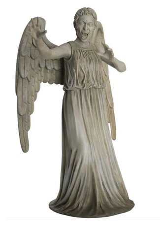 Eaglemoss Hero Collector beeld - Scifi Doctor Who Figurine Collection MSCUK042 Weeping Angel with Swappable Heads