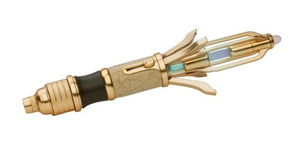 Character Online Tool - Scifi Doctor Who 60 Years 08256 Sonic Screwdriver 14th Dr. Gold Exclusive