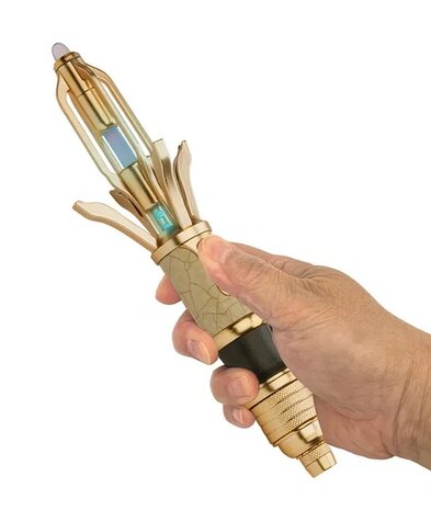 Character Online Tool - Scifi Doctor Who 60 Years 08256 Sonic Screwdriver 14th Dr. Gold Exclusive